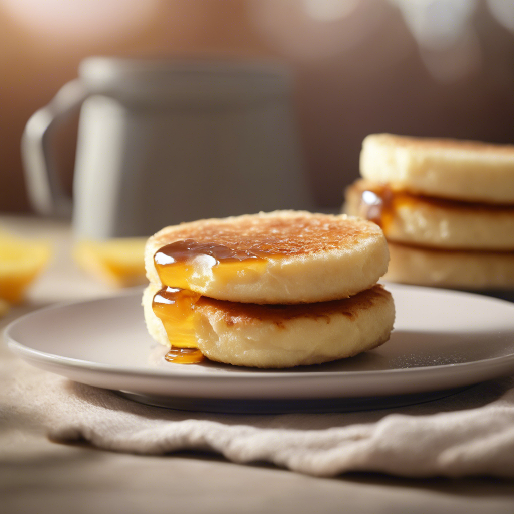 English Muffin with Honey